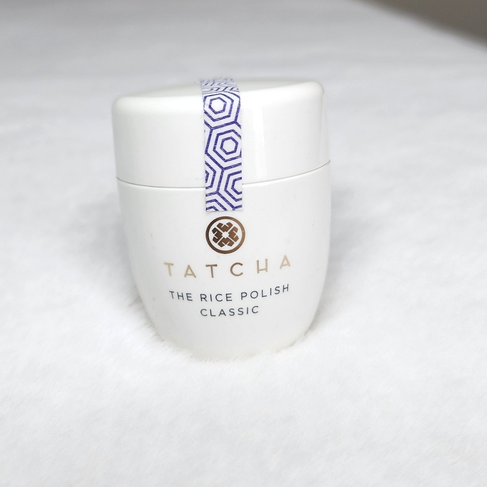 Tatcha The Rice Polish: Classic in 0.5 oz Mini Size Foaming Exfoliant Powder